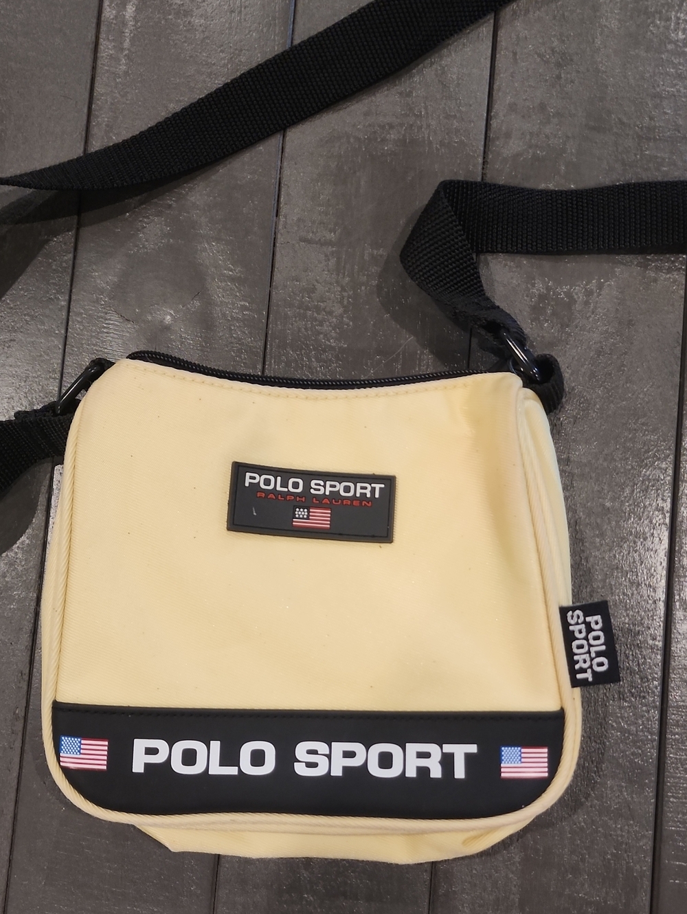 Polo Sport Yellow Crossbody Bag
